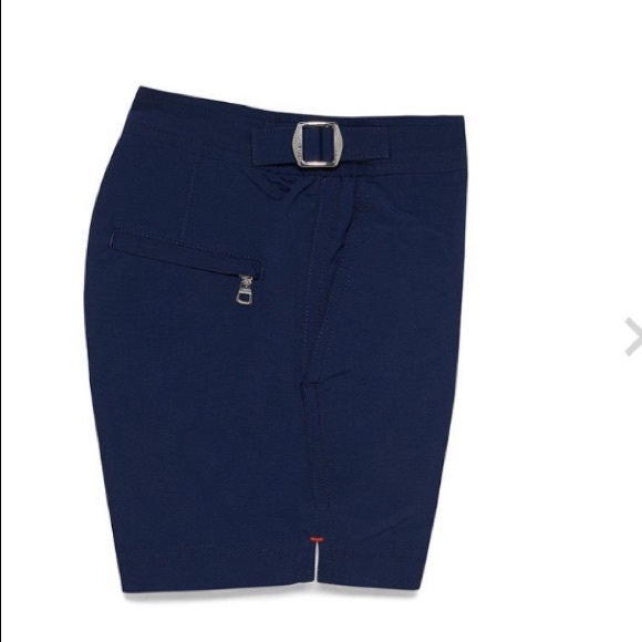 ORLEBAR BROWN**Navy Russell Swim Trunks**Size 8 $145 - Picture 3 of 8